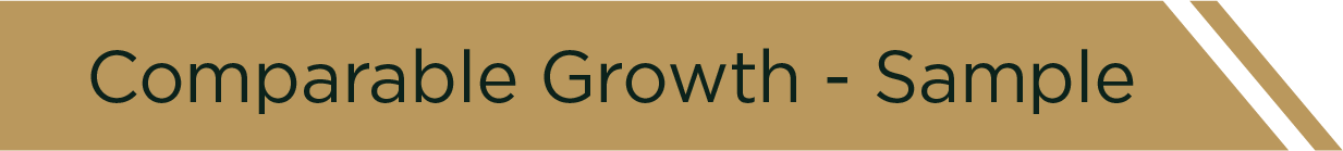 Comparable Growth - Sample